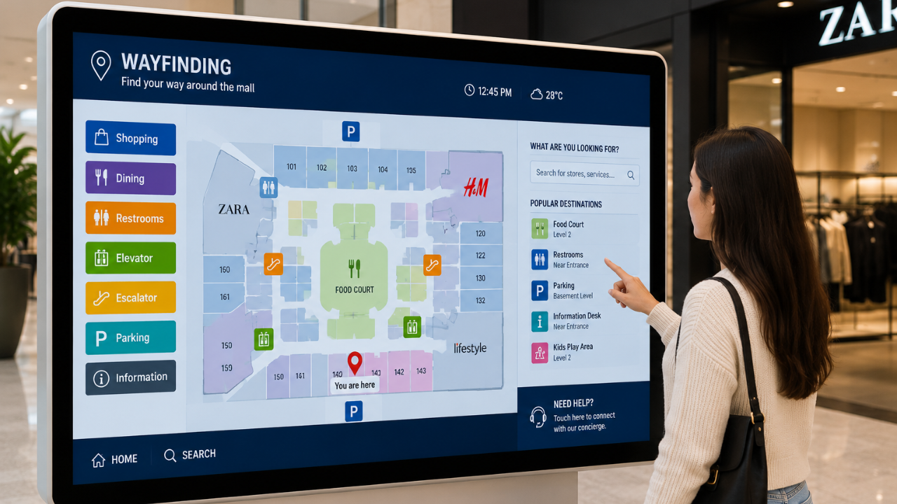 Wayfinding Kiosks Wayfinding Kiosks