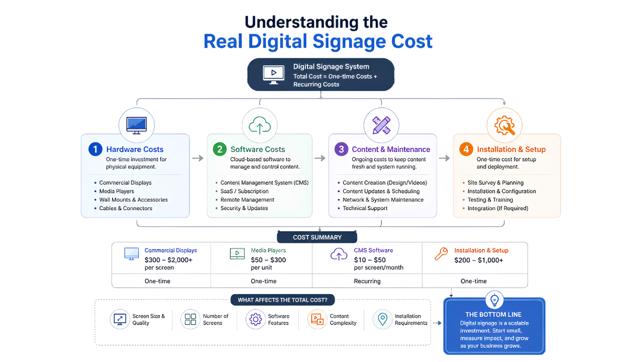 Digital Signage Costs