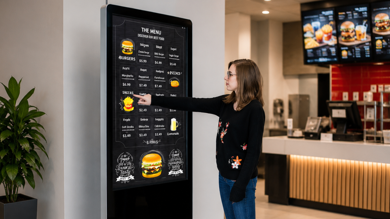 Interactive Advertising Kiosks