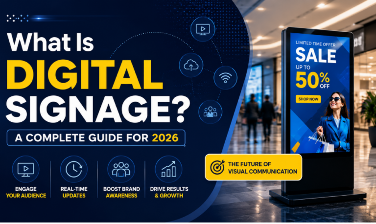 What Is Digital Signage A Complete Guide for 2026